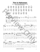 This Is Halloween Guitar and Fretted sheet music cover